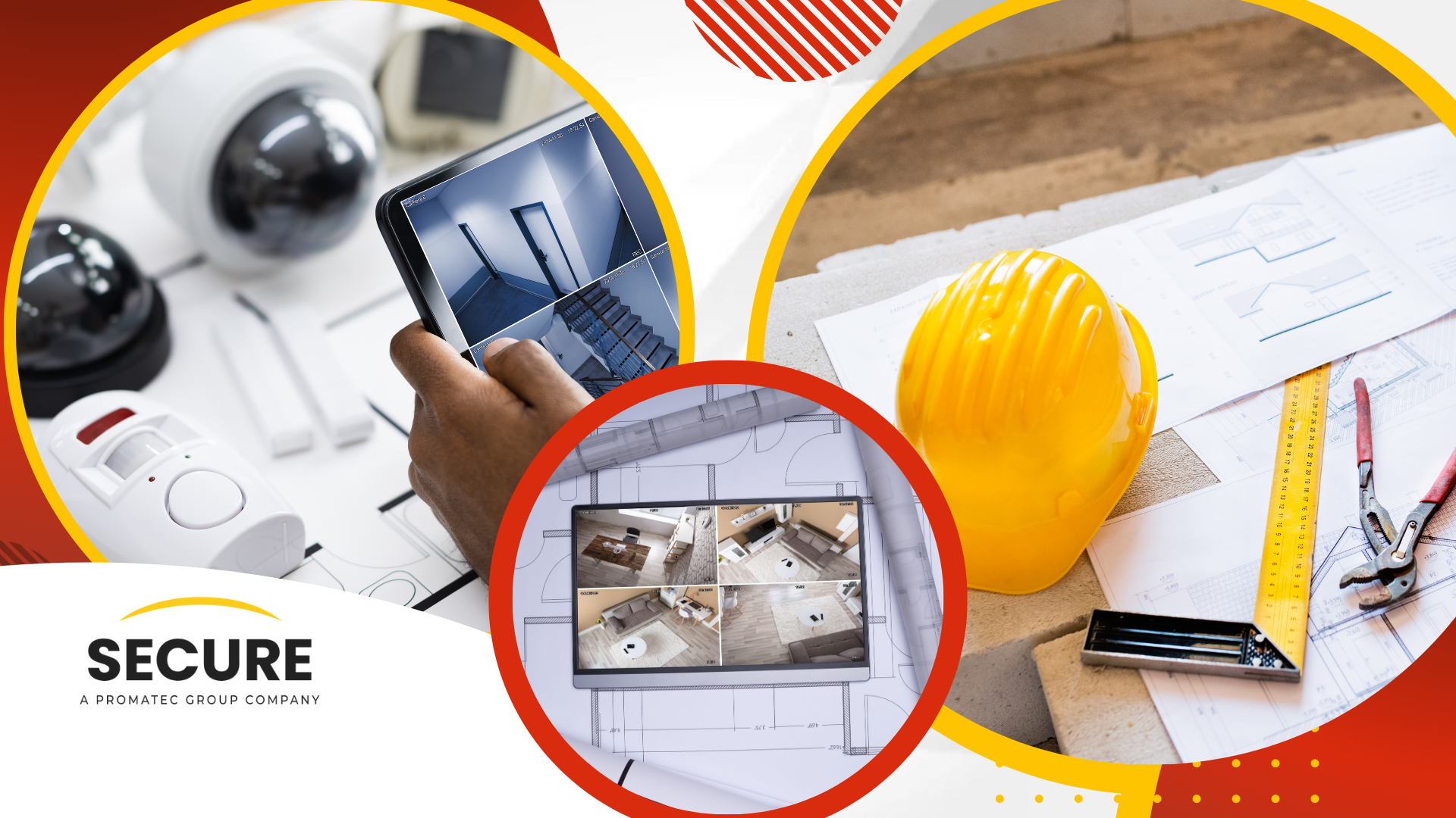 Security experts analyzing surveillance and control systems